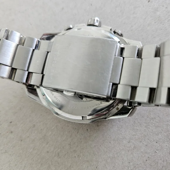 Diesel Men's Chronograph Mega Chief Stainless Steel Bracelet Watch - Picture 4 of 5